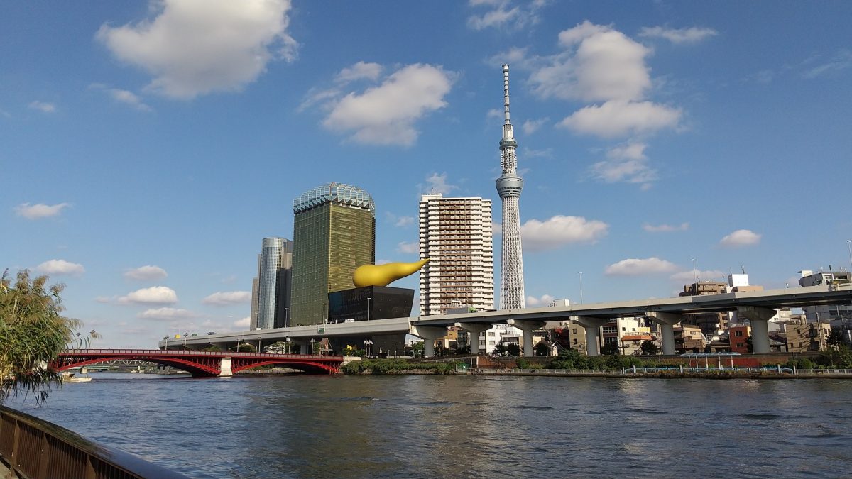 the famous view of asakusa